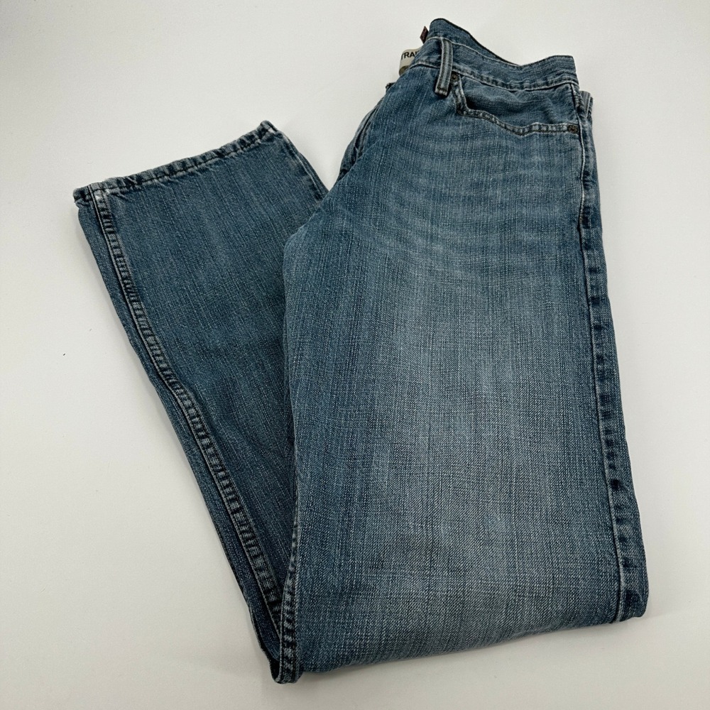 Levis 514 Slim Straight Jeans Mens 36x34 Medium Wash Cotton Denim Rugged Casual